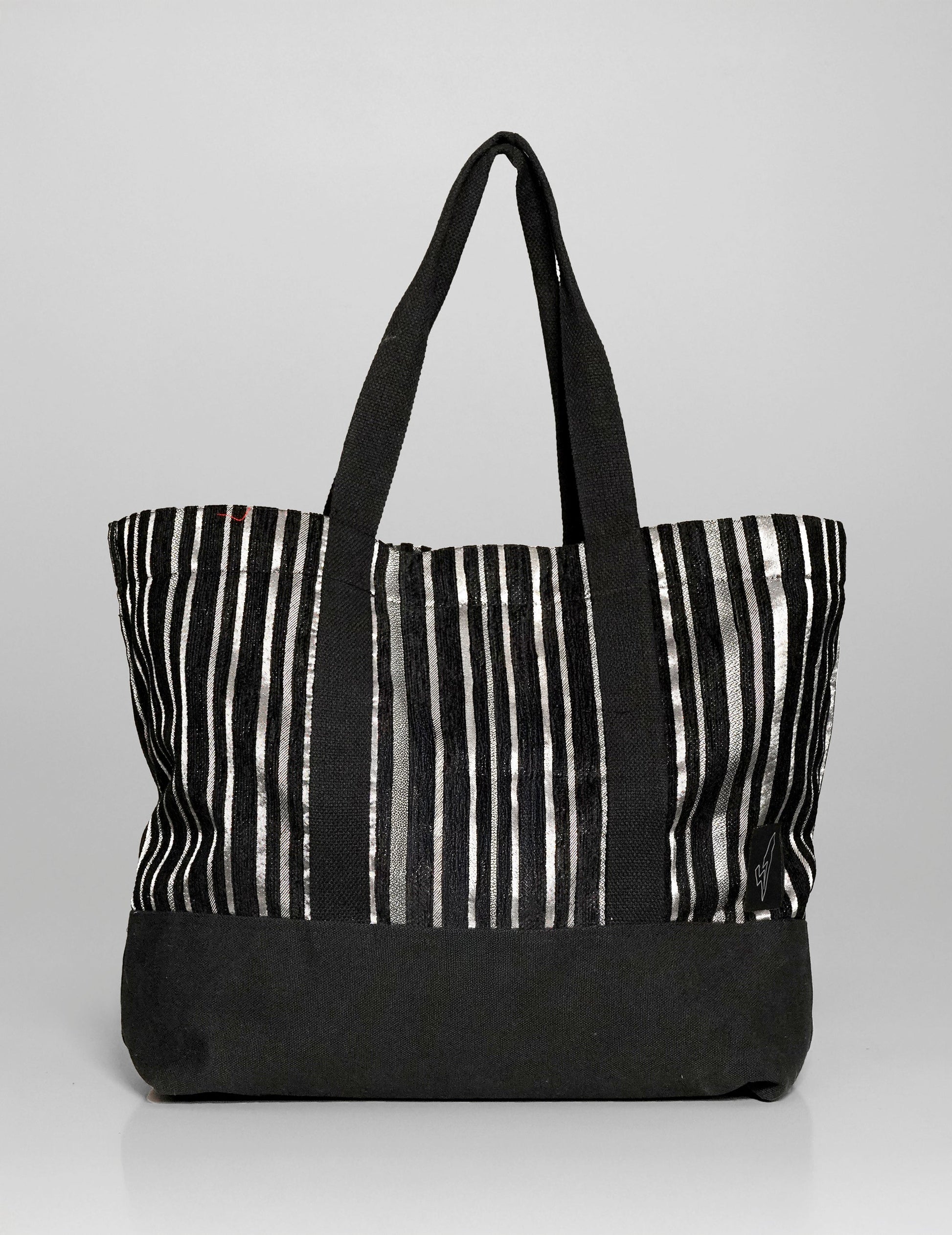 ST Holdall Bag - Cotton & Velvet Jacquard Stripe