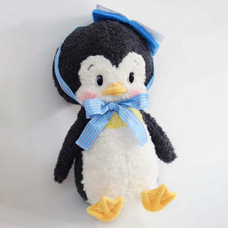 Olly Penguin Plush Toy with Creative Accessories