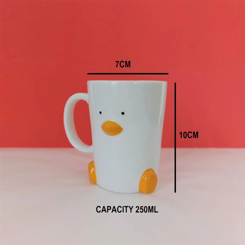 Ceramic Duck Mug (by Haus of Honk)