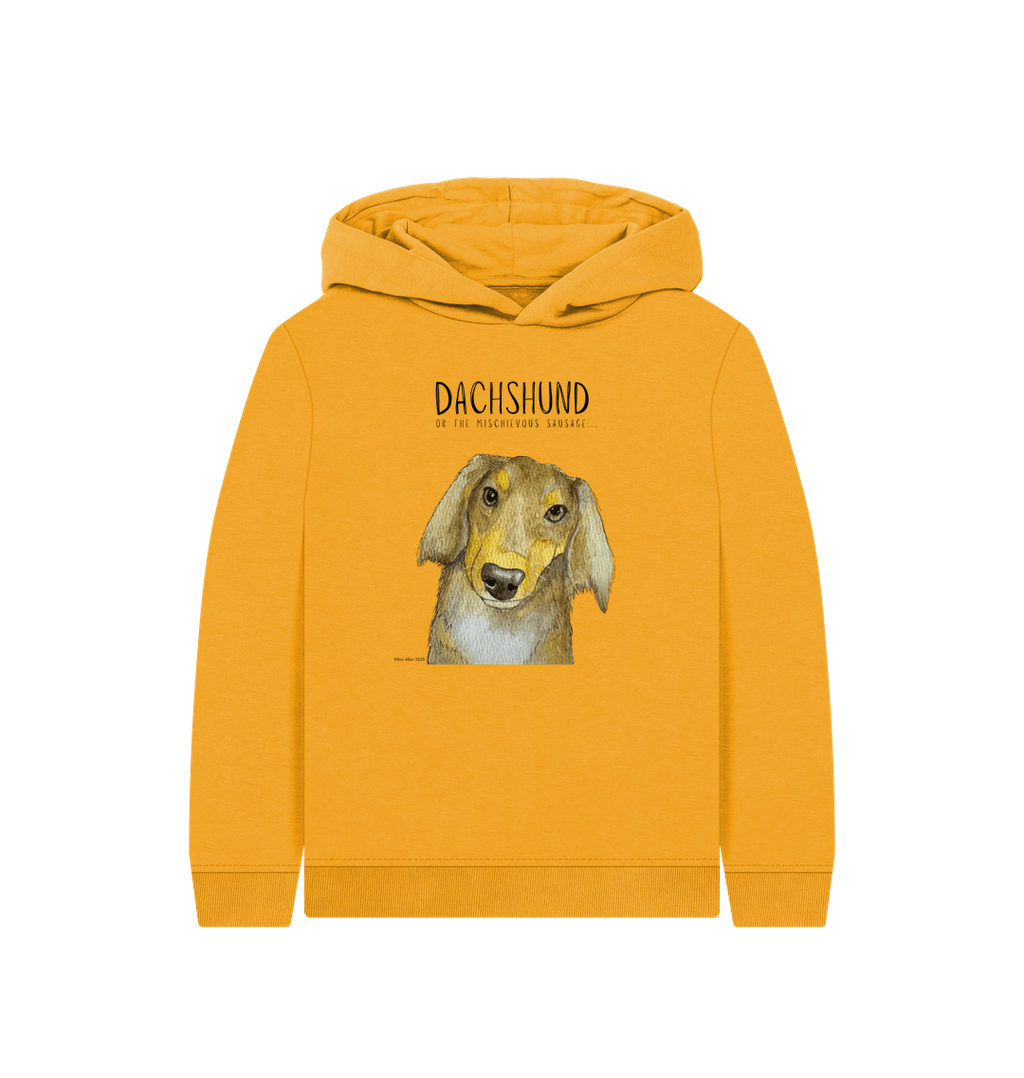 Mischievous Long Haired Sausage Hoodie – Snuggles, Sass & Sustainability!