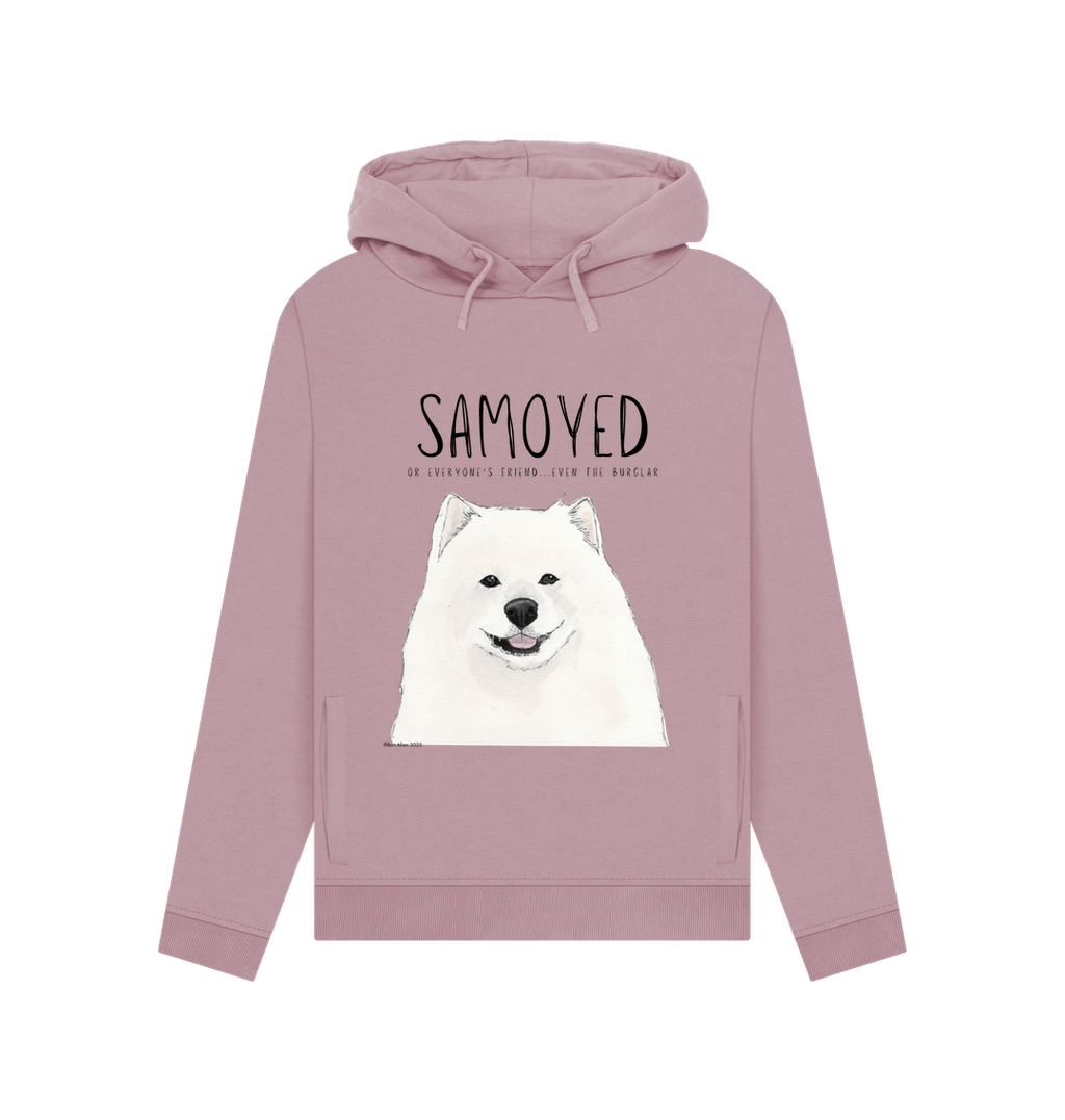 Too Cute to Guard the House – Samoyed Hoodie for Dog Lovers