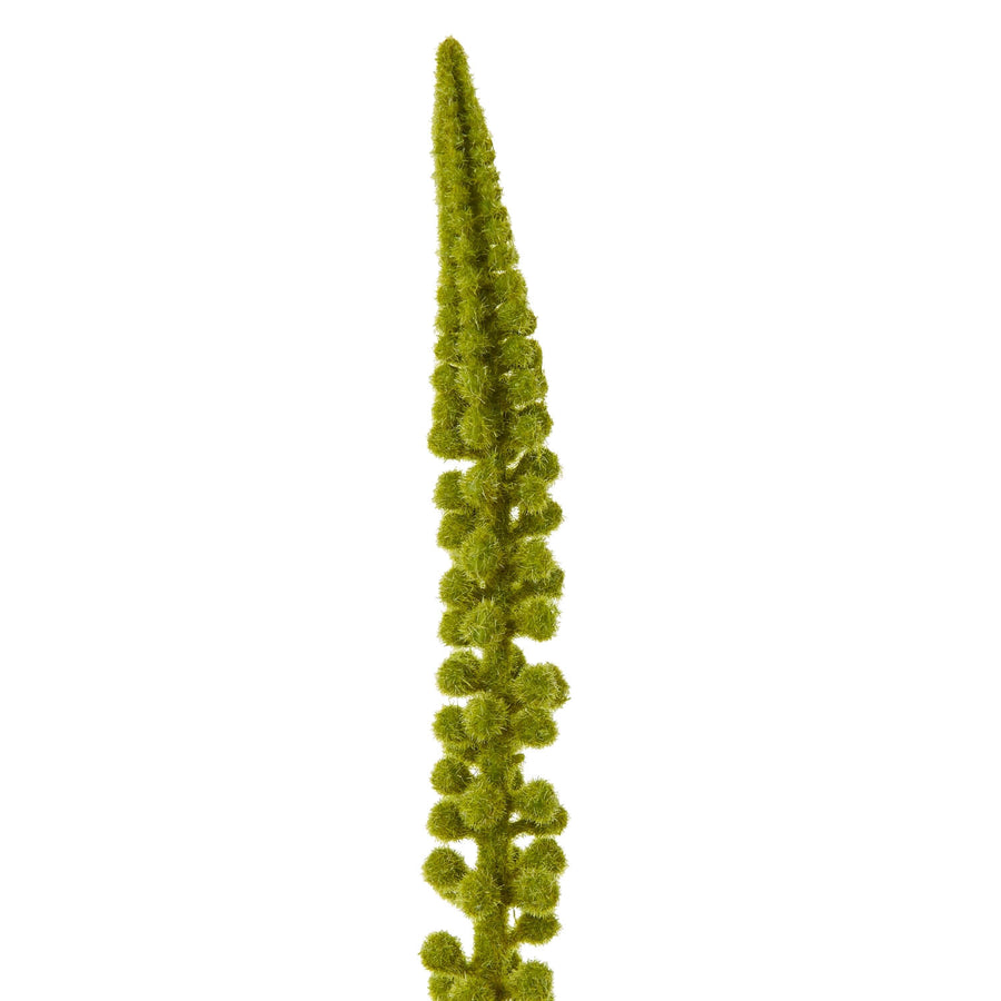 Eremurus faux floral stem in natural green, 88cm tall, for elegant desert-inspired home decor by Sostter at brixbailey.com