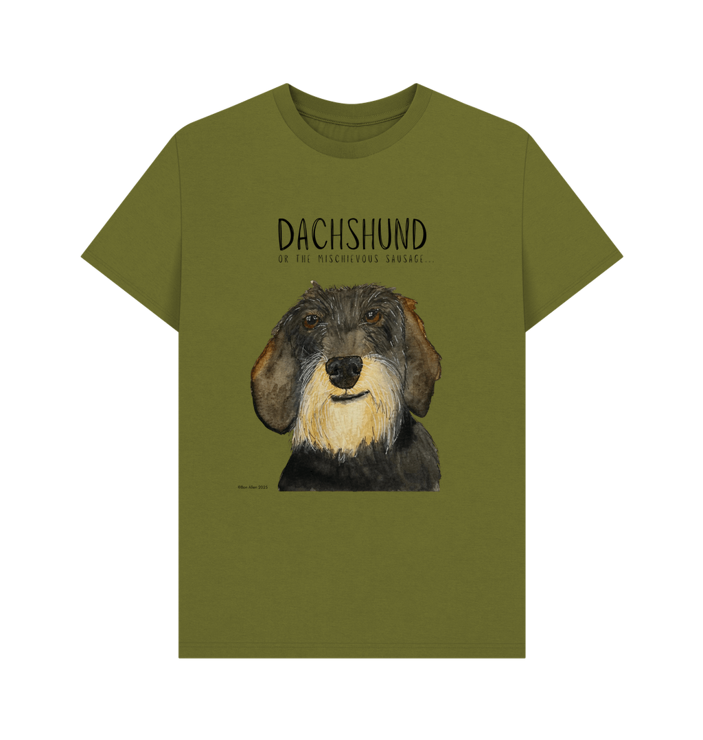 Wire Haired Dachshund Tee – Mischievous Hot Dog Energy!