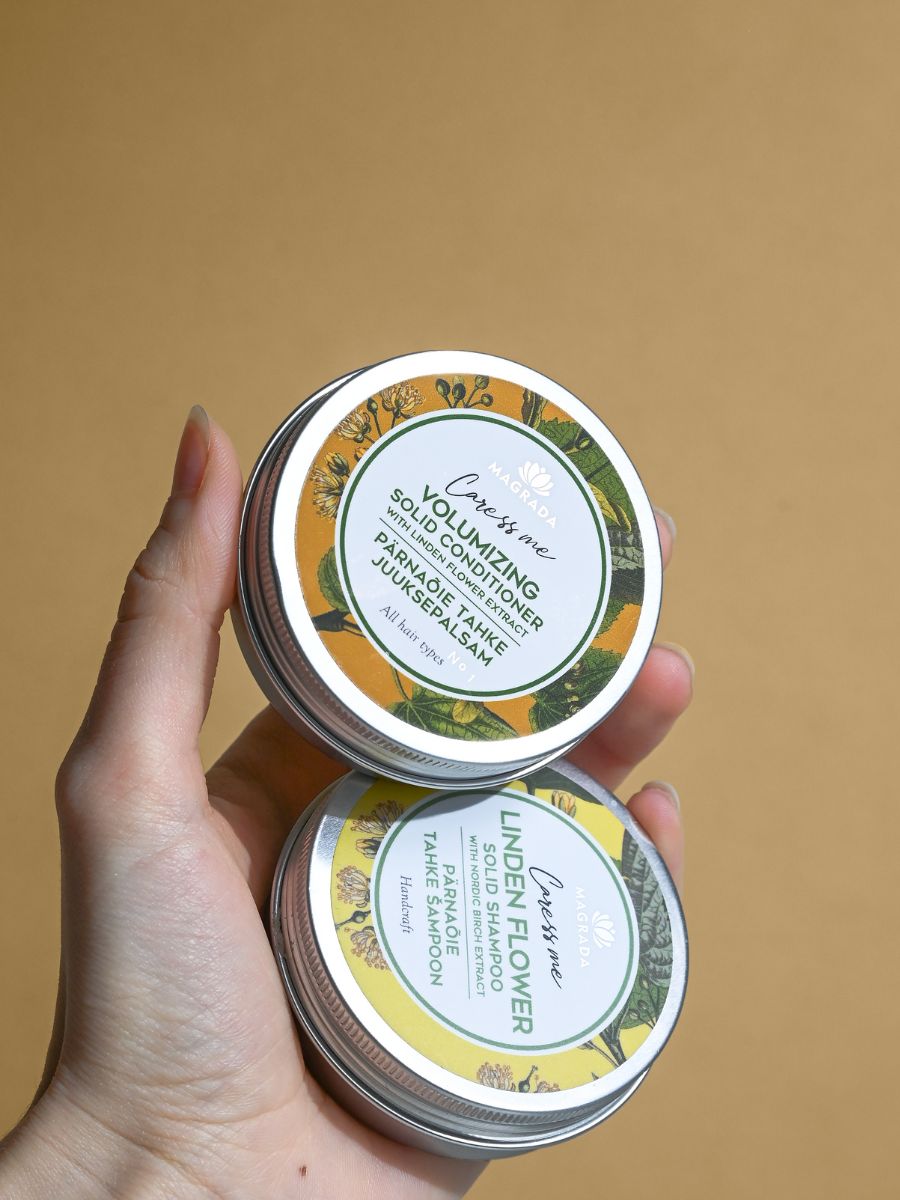 Eco-Friendly Solid Conditioner – Nourishing with Natural Ingredients by Magrada Organic Cosmetics at www.brixbailey.com