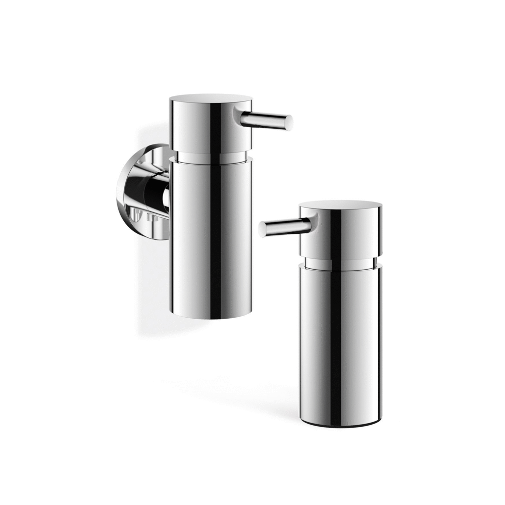 Polished Stainless Steel Soap Dispenser 13 cm