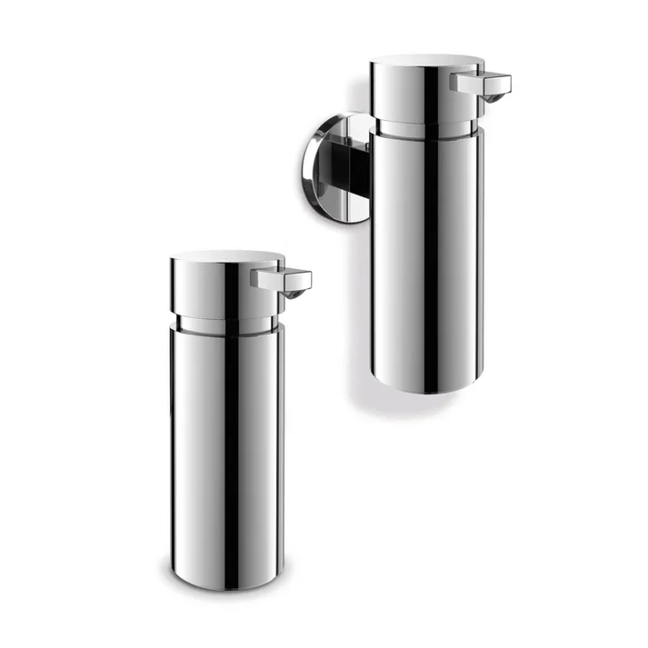 Polished Stainless Steel Soap Dispenser