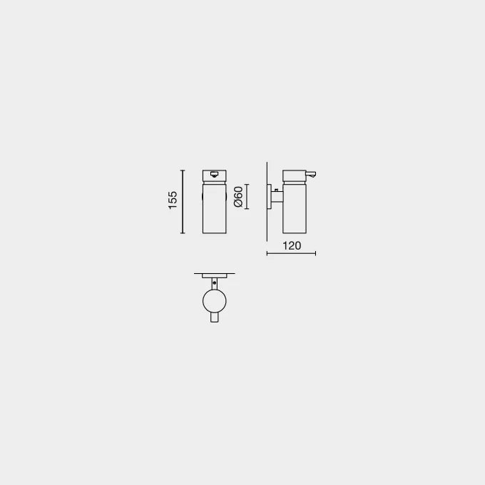 Polished Stainless Steel Soap Dispenser