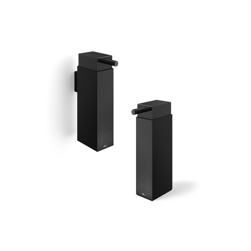Wall Mounted Soap Dispenser in Black Stainless Steel