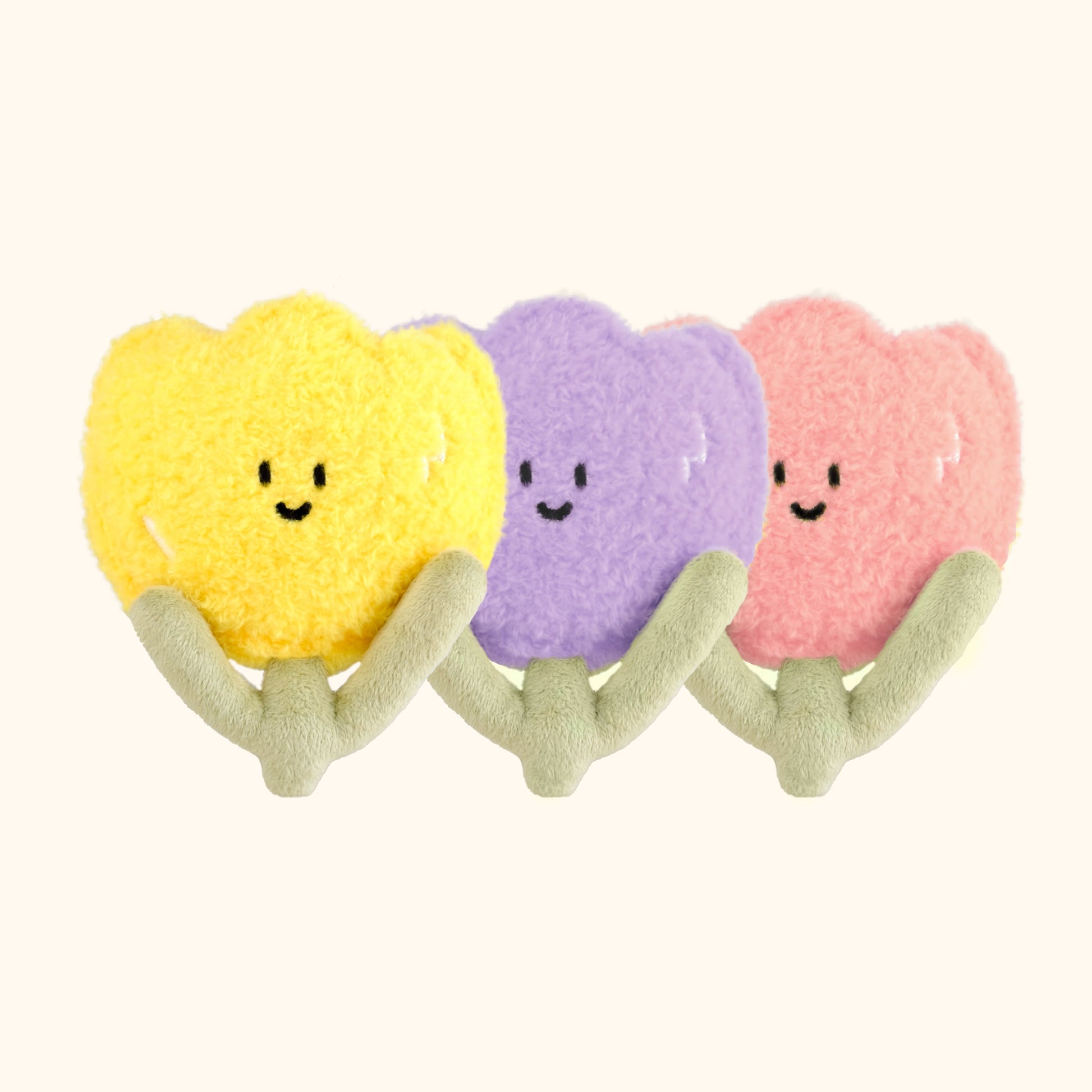 Tulip Mini Bag in Soft White Plush