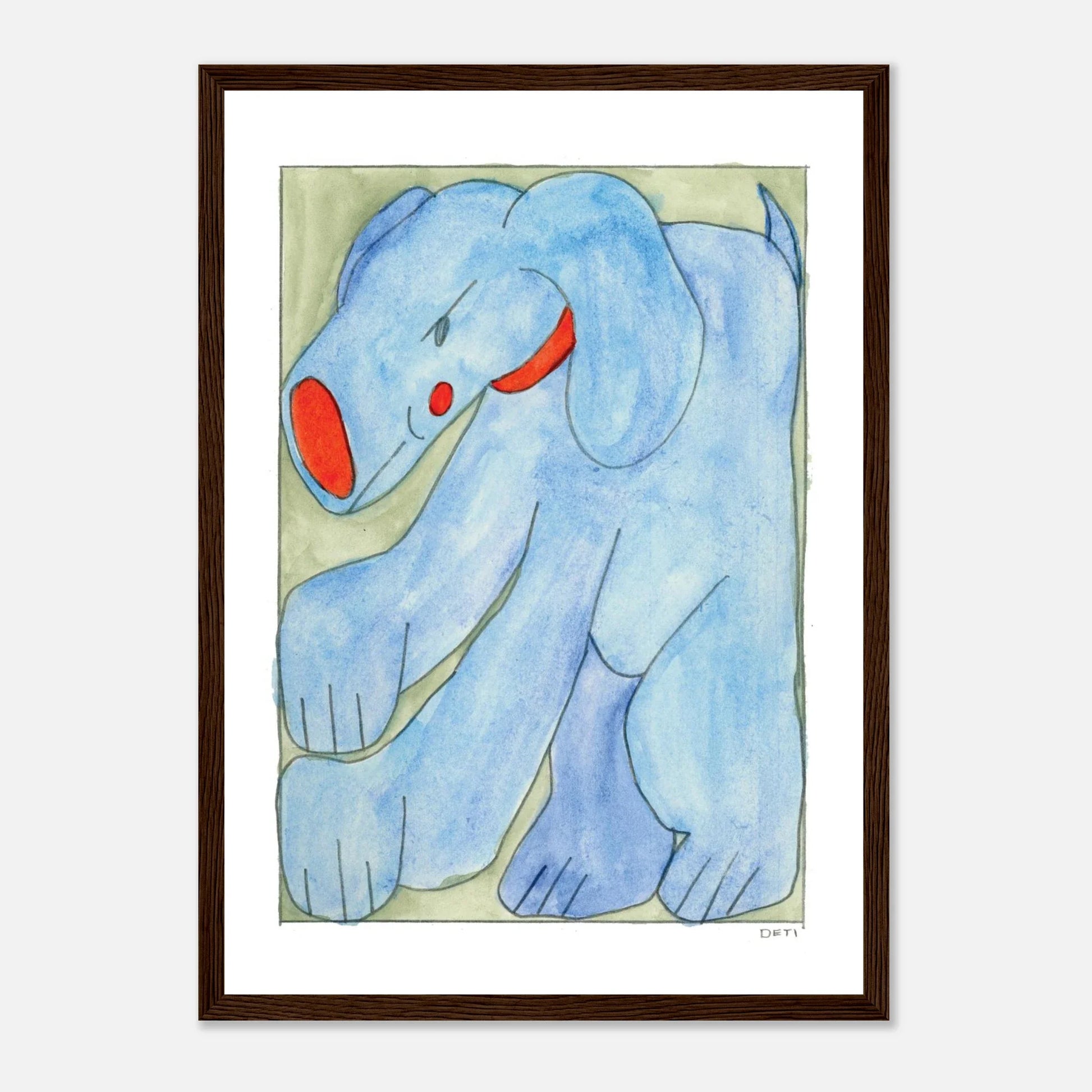 Boog 2 Mischief Framed Print by Hayley Deti