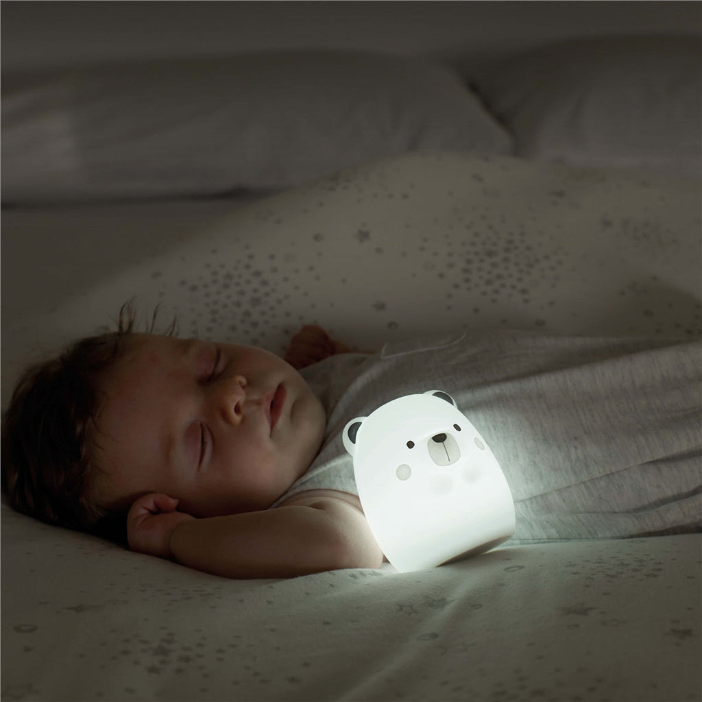 Yum Bear Silicone Night Light Multicolour Sensory Lamp for Babies