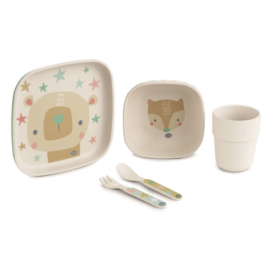 Melamine Baby Tableware 5 Piece Dinner Set