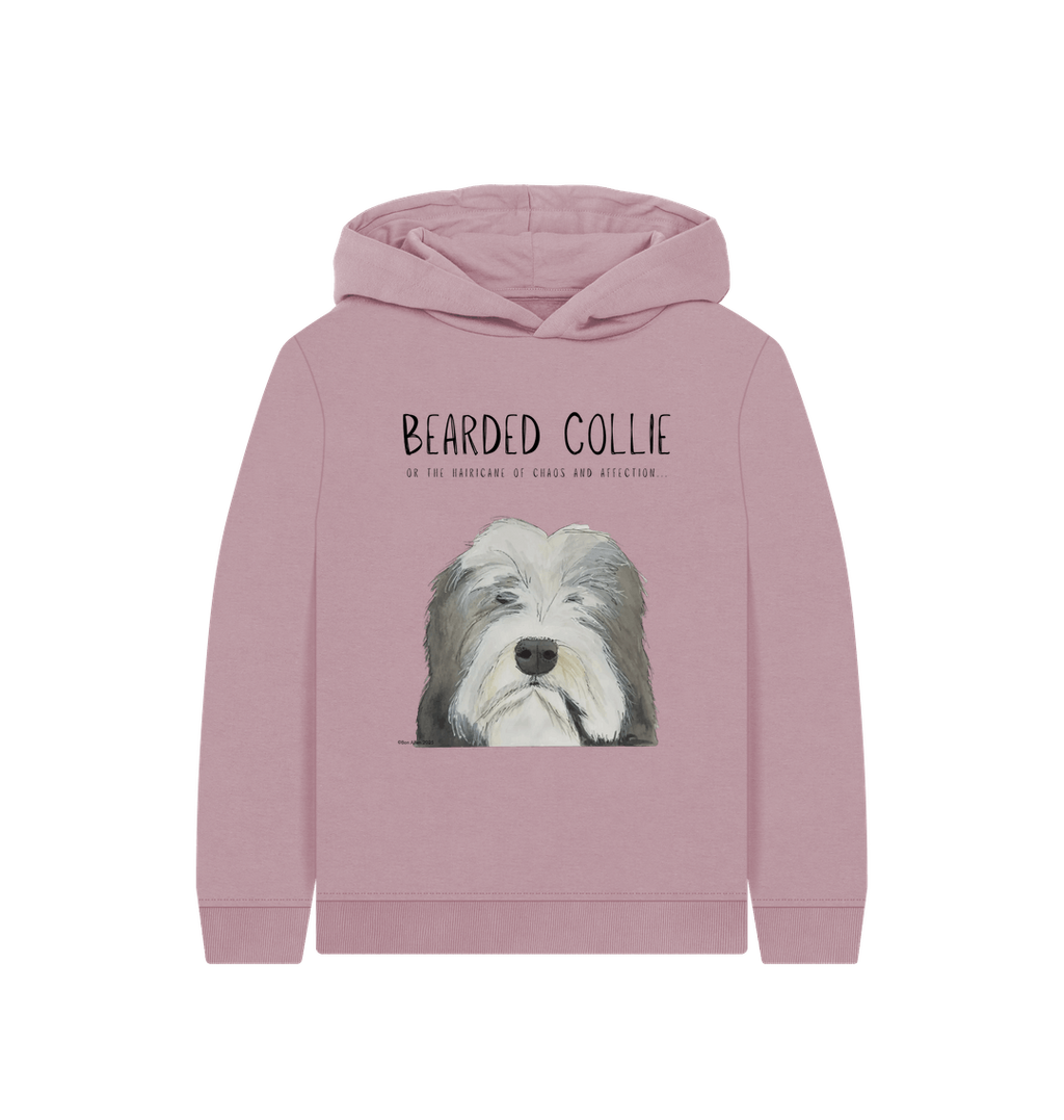 The Bearded Collie Hoodie: A Hairicane of Cozy Chaos for Kids