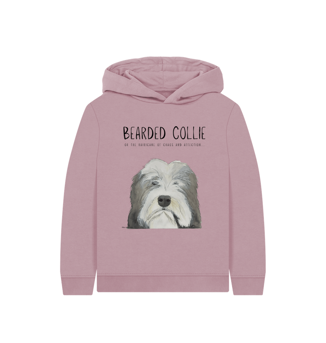 The Bearded Collie Hoodie: A Hairicane of Cozy Chaos for Kids
