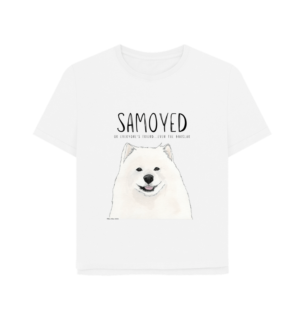 Fluff First, Questions Later – The Samoyed Tee for Professional Dog People