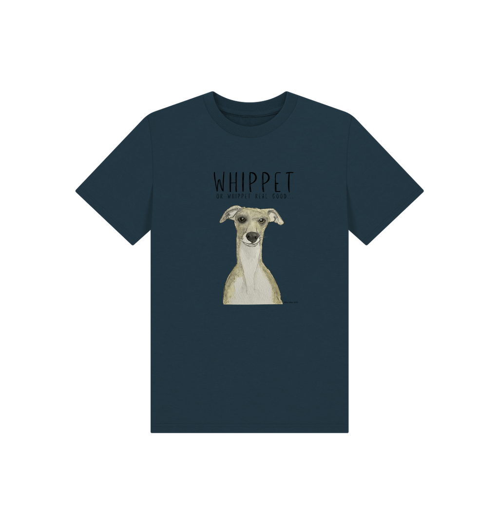 Whippet-Inspired Kids' T-Shirt: Comfort, Style, and Zoomie Vibes!