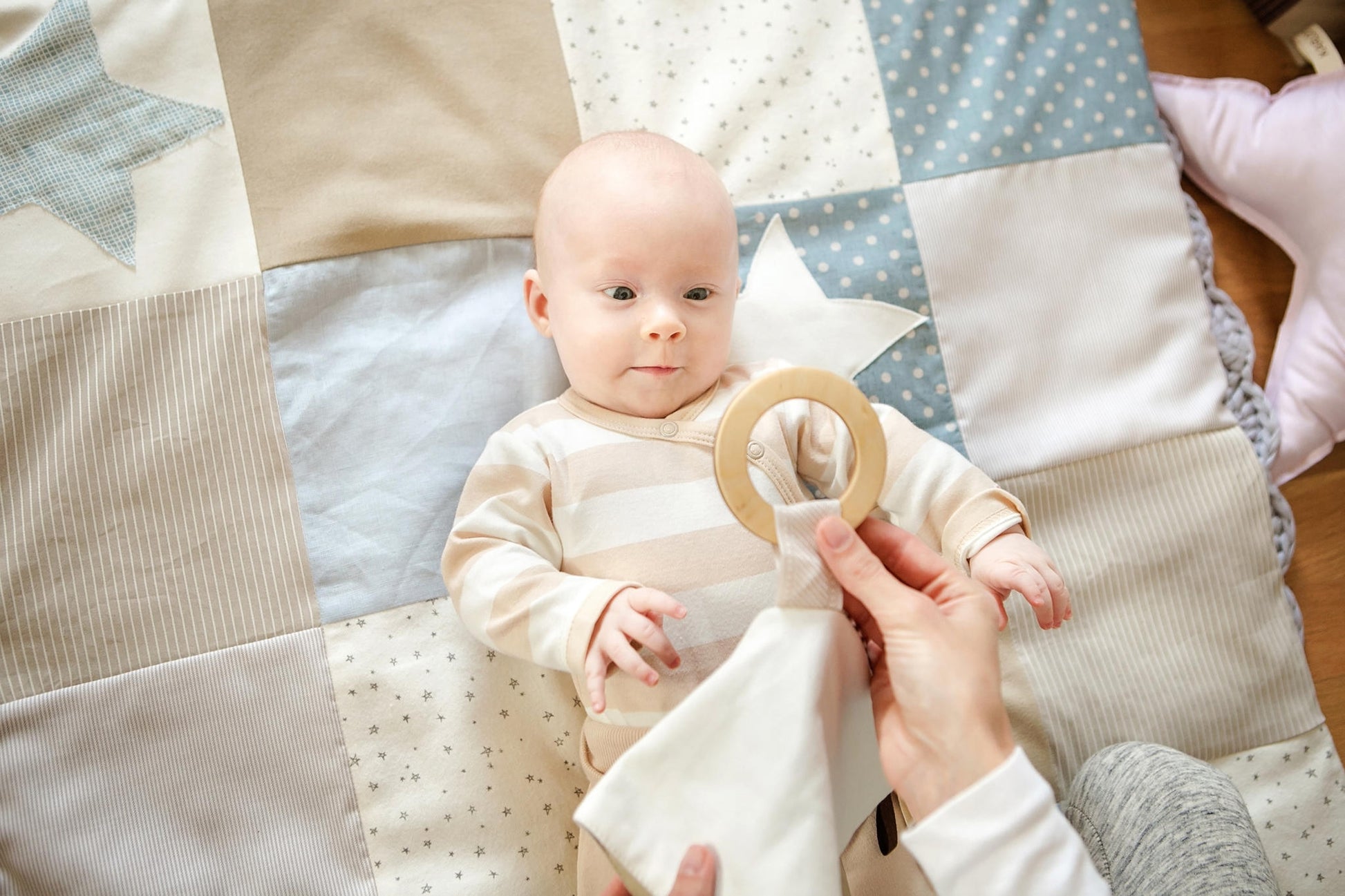 Karloova Textile Baby Toy Set – Safe & Sensory Development Fun by Karloova at www.brixbailey.com