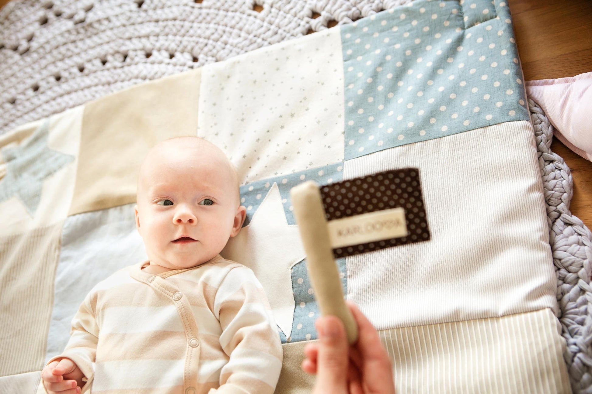 Karloova Textile Baby Toy Set – Sensory & Motor Skill Development by Karloova at www.brixbailey.com