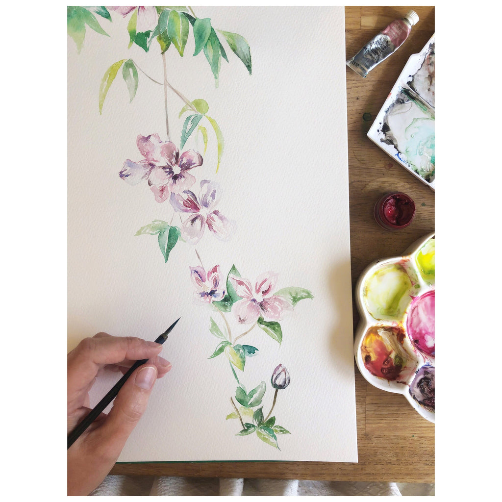 Clematis Fairy Fine Art Print