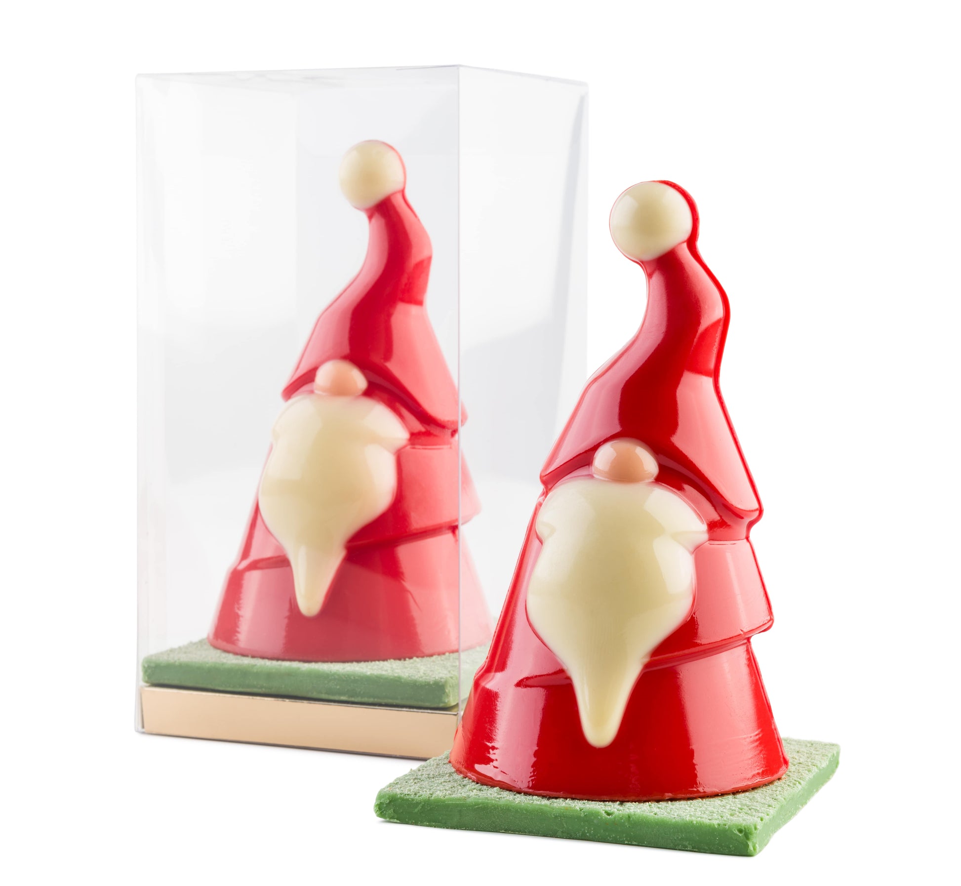 Luxury Handmade White Chocolate Santa