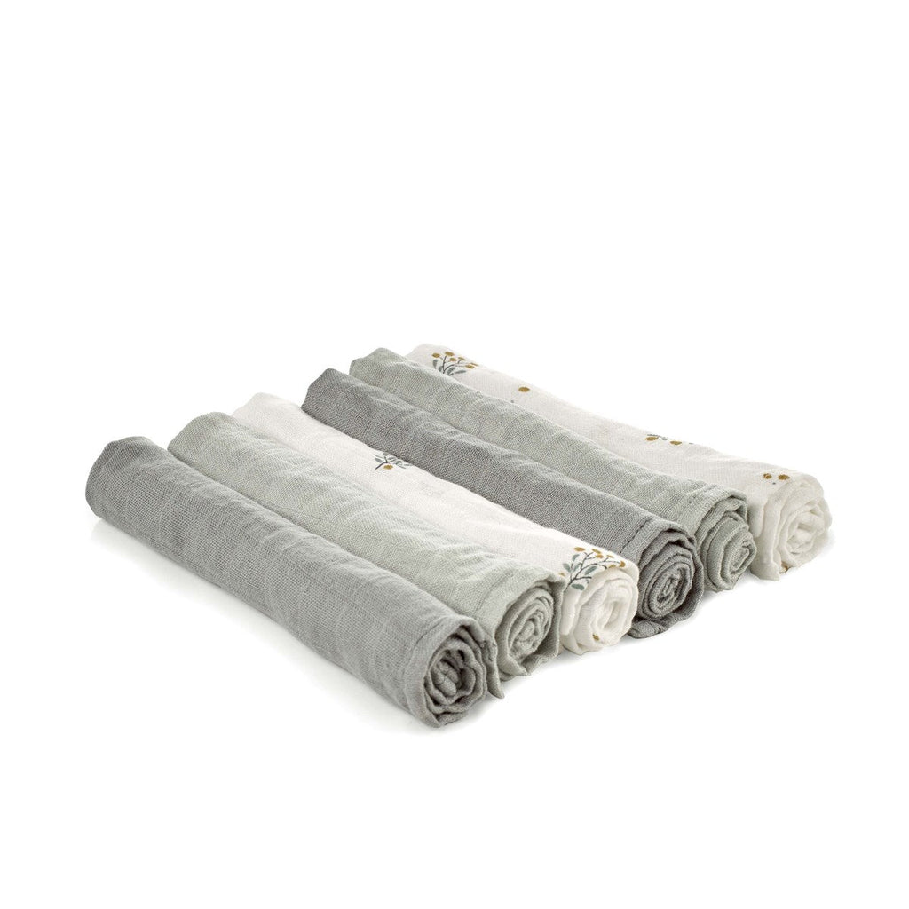 Bamboo Muslin Cloths Soft Absorbent Baby