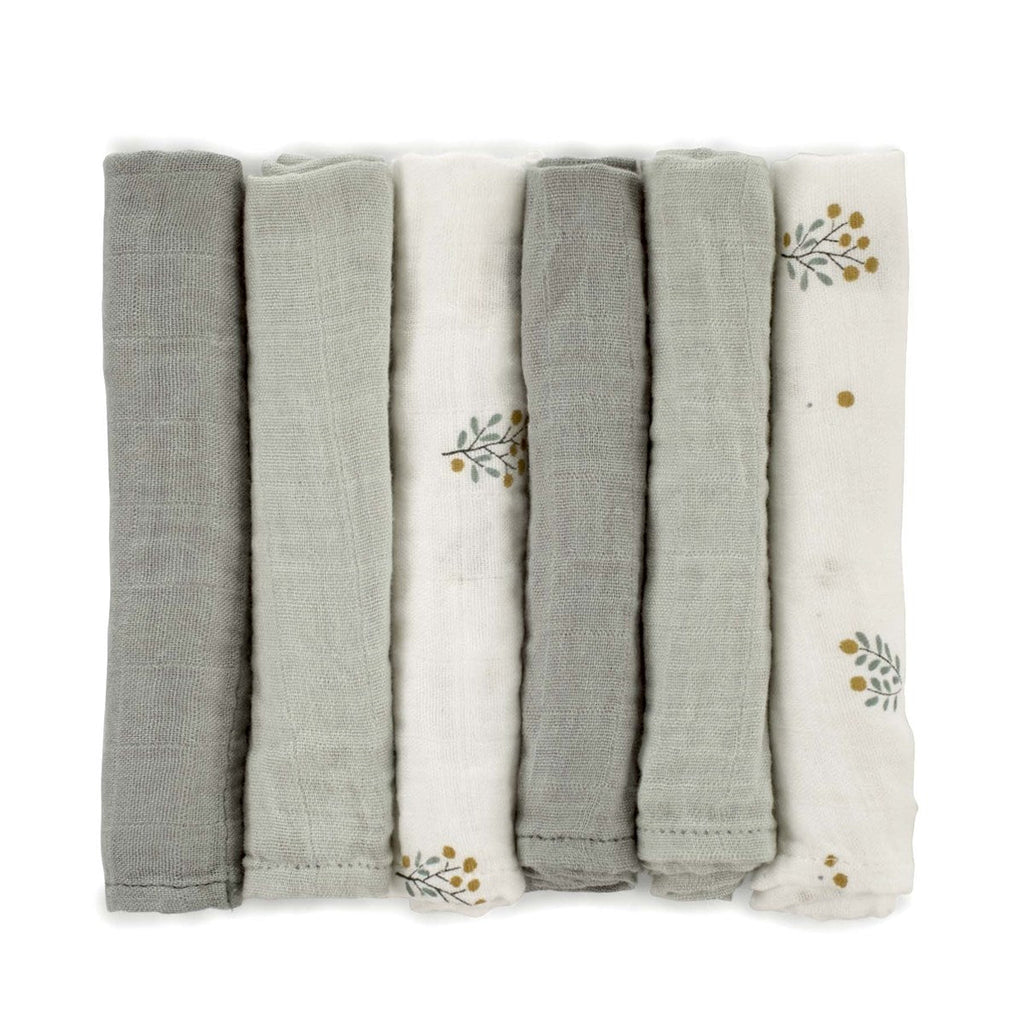 Bamboo Muslin Cloths Soft Absorbent Baby