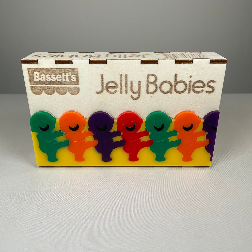 Jelly Babies Box - Pre-Built Model by Curious Rabbit ®