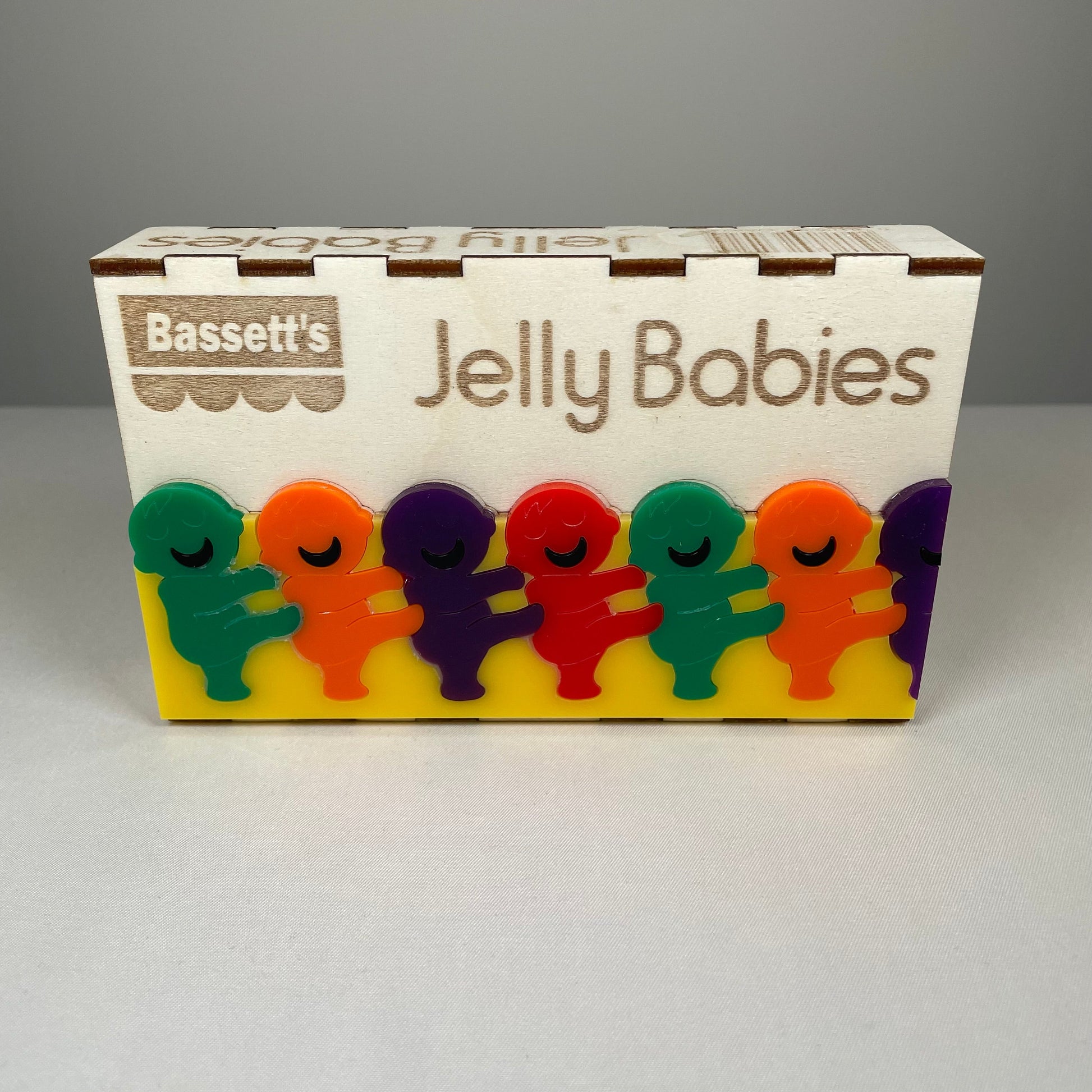 Jelly Babies Box - Pre-Built Model by Curious Rabbit ®