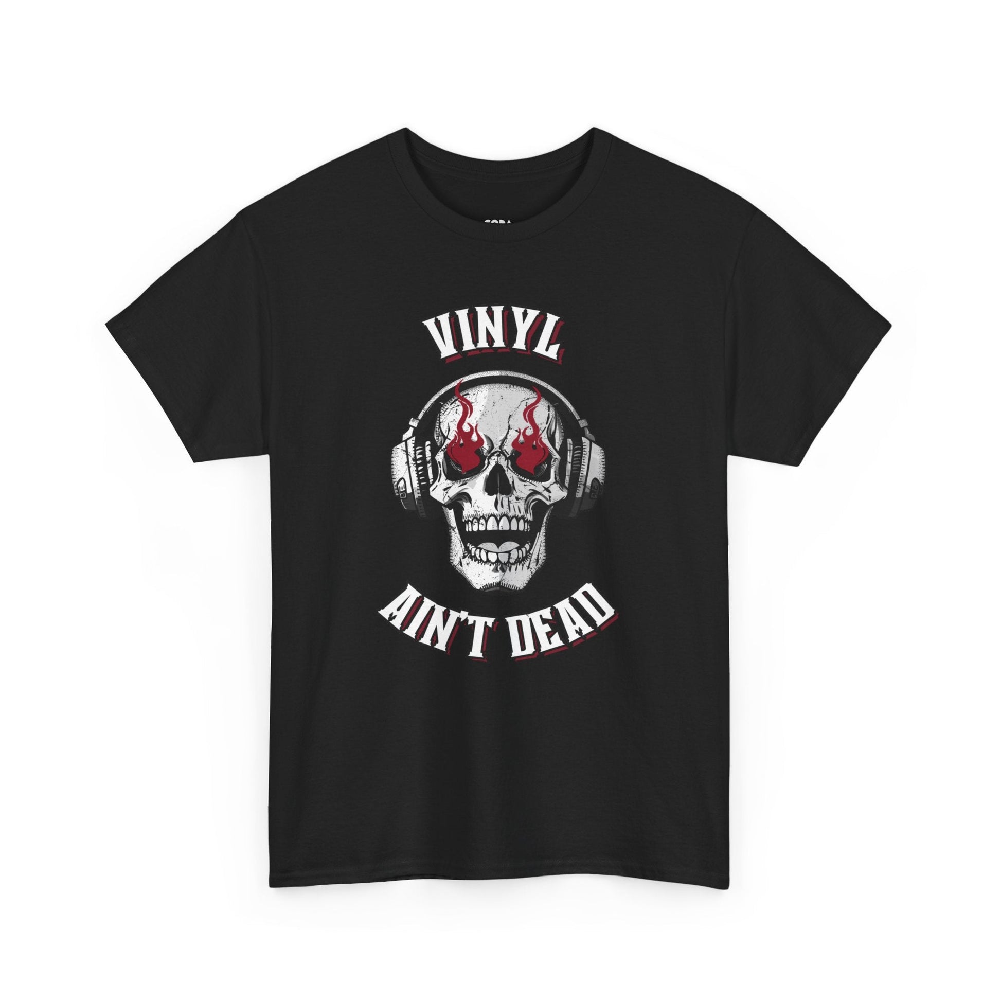 Vinyl Ain't Dead Skull Men's T-Shirt