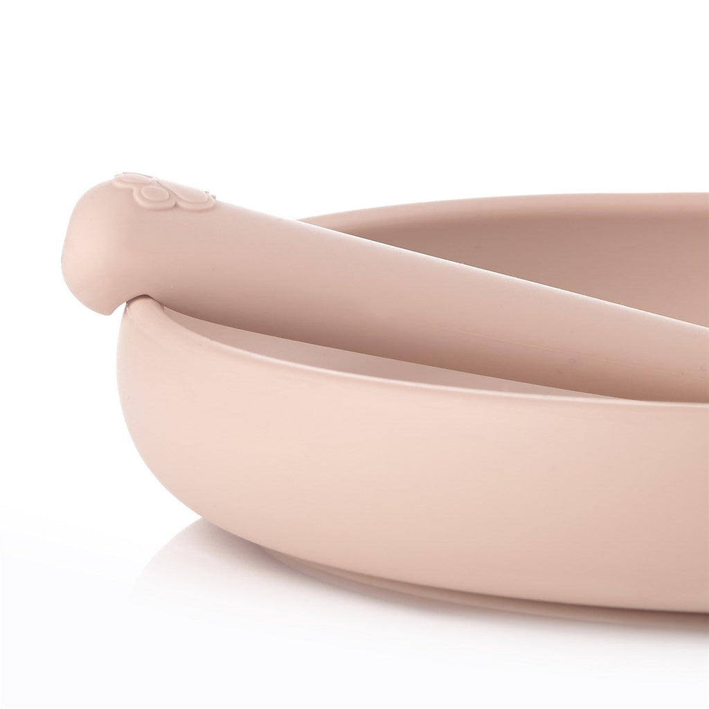 Complete 4 Piece Silicone Dinner Set for Babies