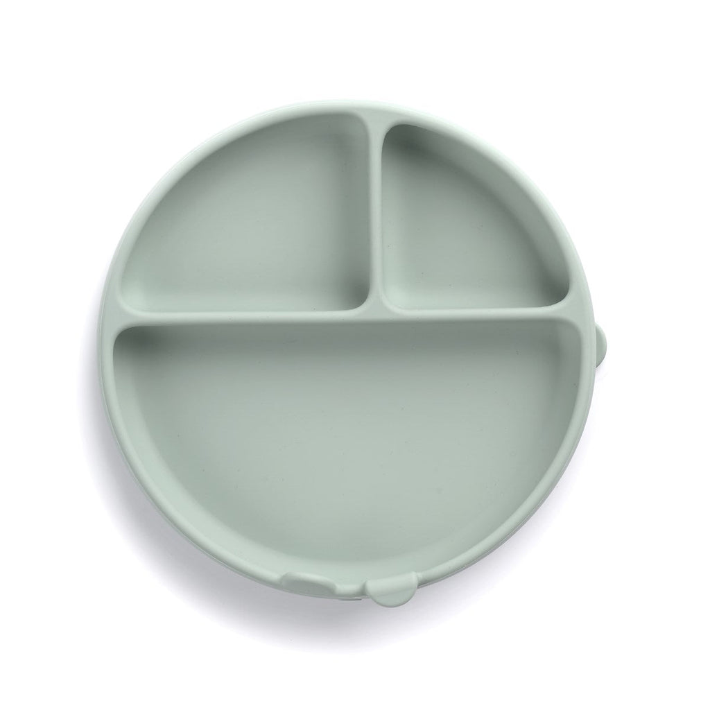 Silicone Plate with Animal Compartments for Baby Led Weaning