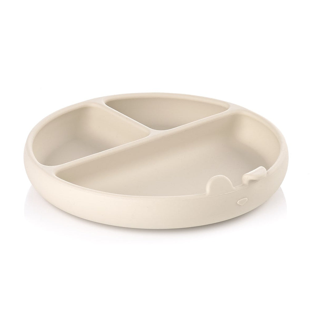 Silicone Plate with Animal Compartments for Baby Led Weaning
