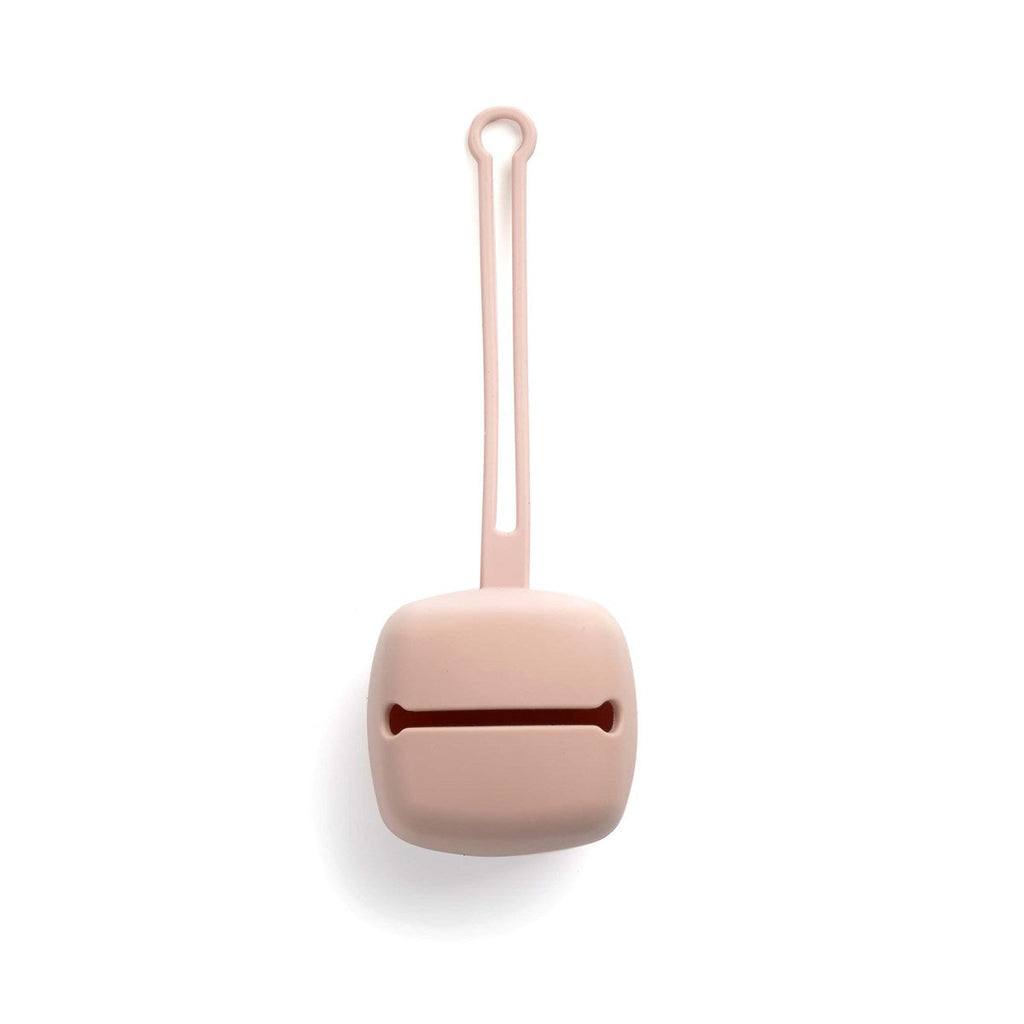 Silicone Pacifier Holder Case with Elastic Strap