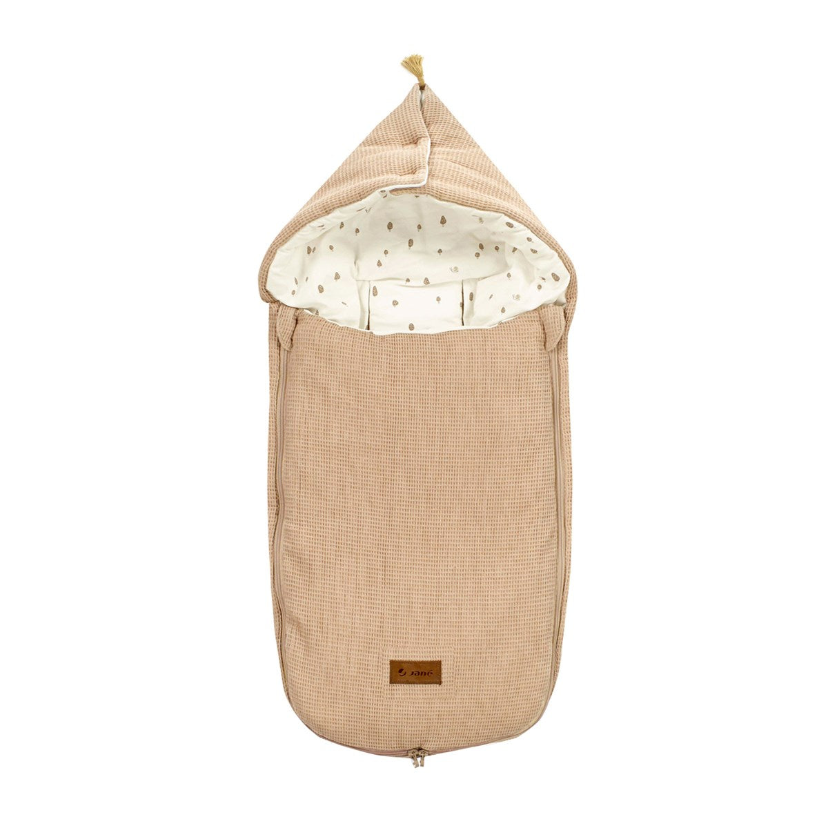 Slight Multi-Season Baby Blanket Shawl with Hood