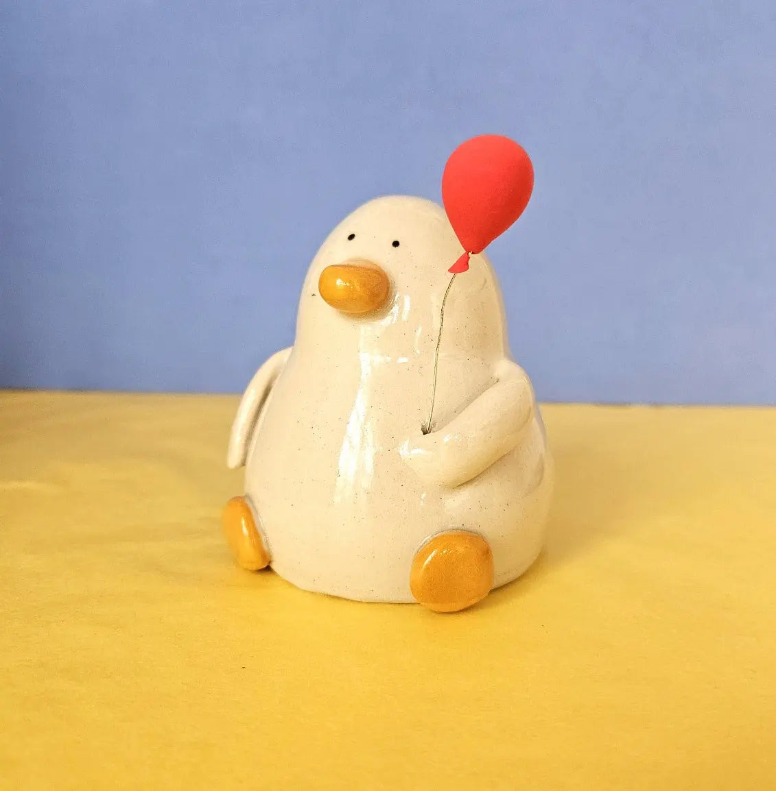 Trent at the Event Balloon Duck Handmade Ceramic