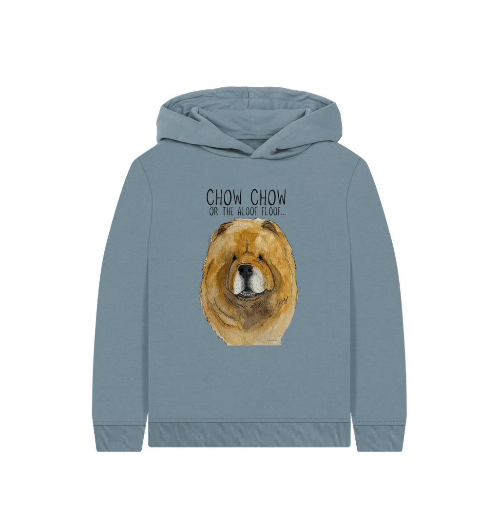 Red Chow Chow Kids' Hoodie – Snuggly Style for Little Dog Lovers!