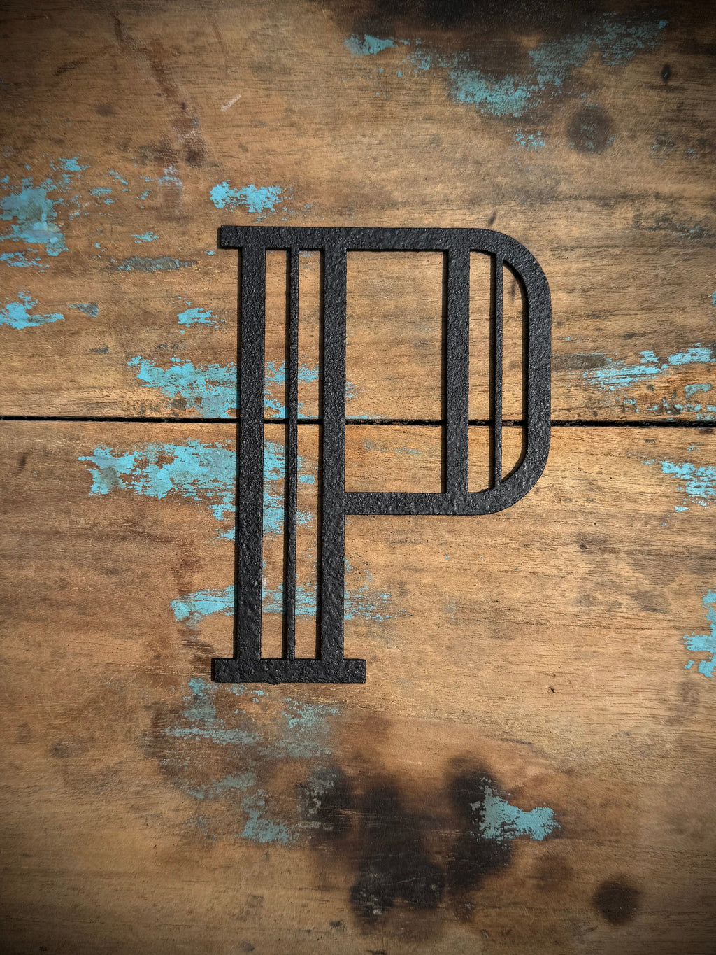 Black 5" or 12" Art Deco Metal Lettering A-Z 0-9