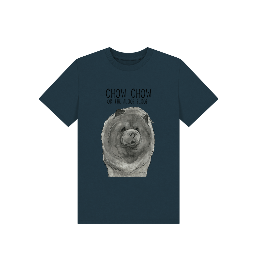 Adorable Blue Chow Chow Child's T-Shirt – Perfect for Young Dog Lovers