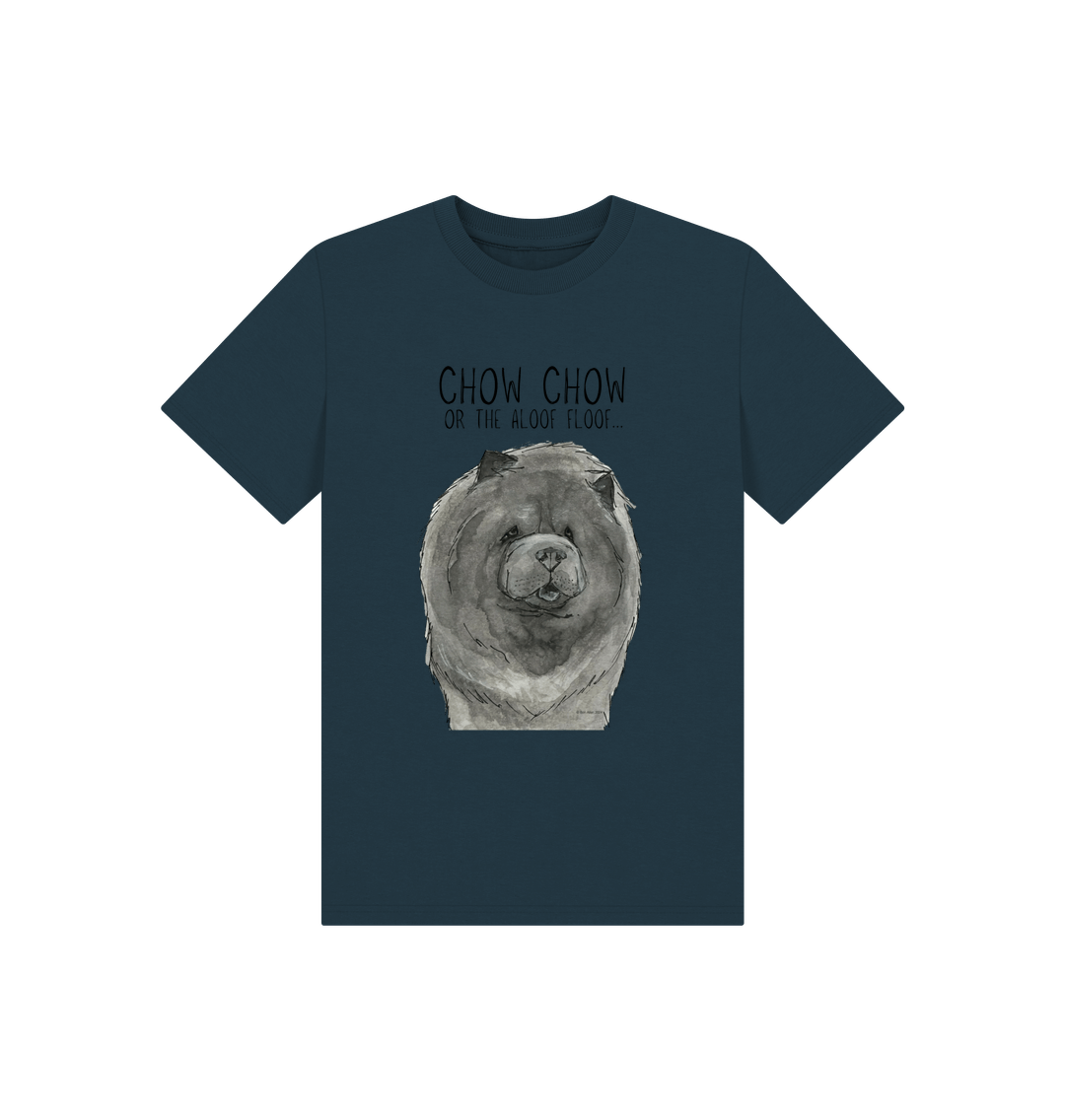 Adorable Blue Chow Chow Child's T-Shirt – Perfect for Young Dog Lovers