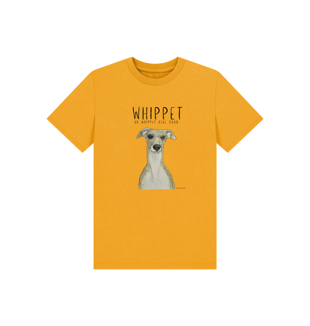 Whippet-Inspired Kids' T-Shirt: Comfort, Style, and Zoomie Vibes!