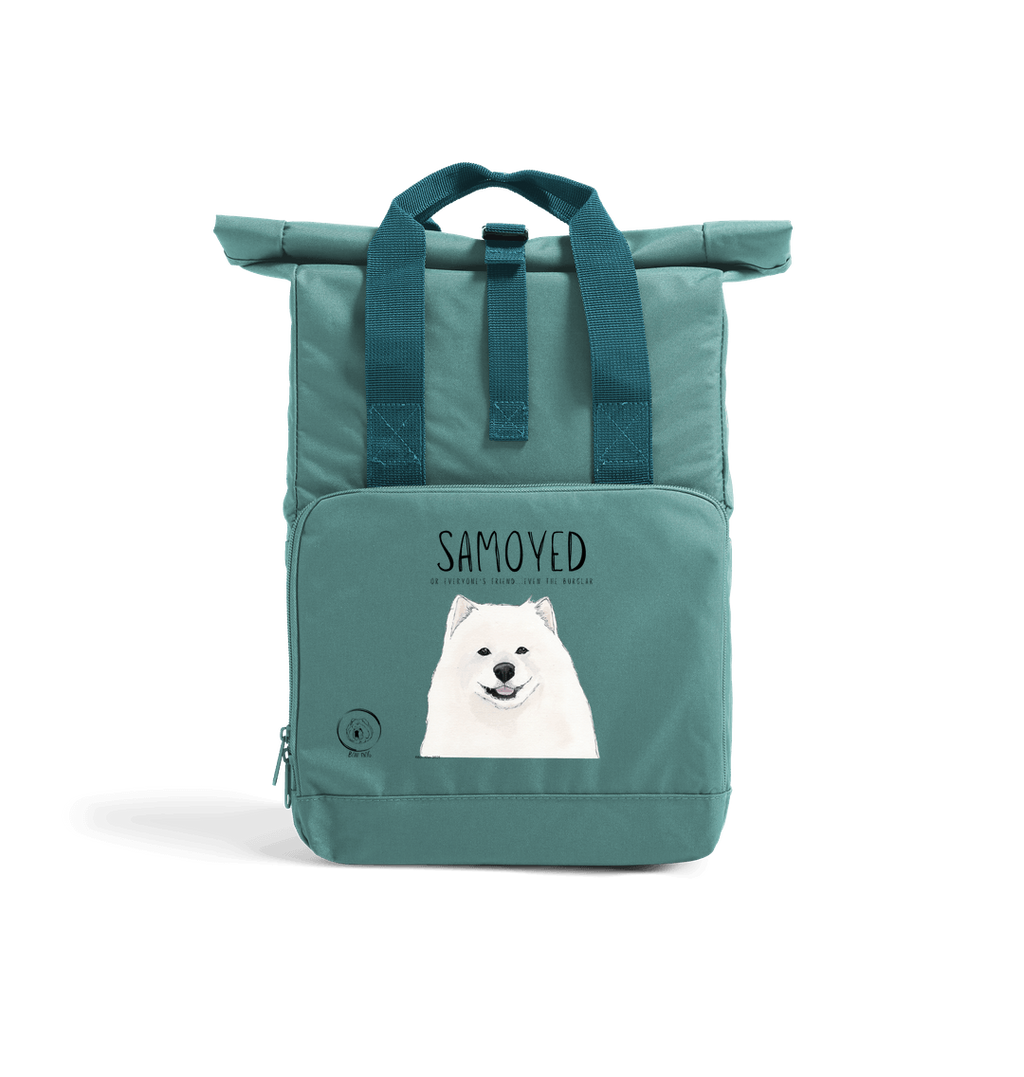 Pack It Up, Pup – Samoyed Style On Your Back