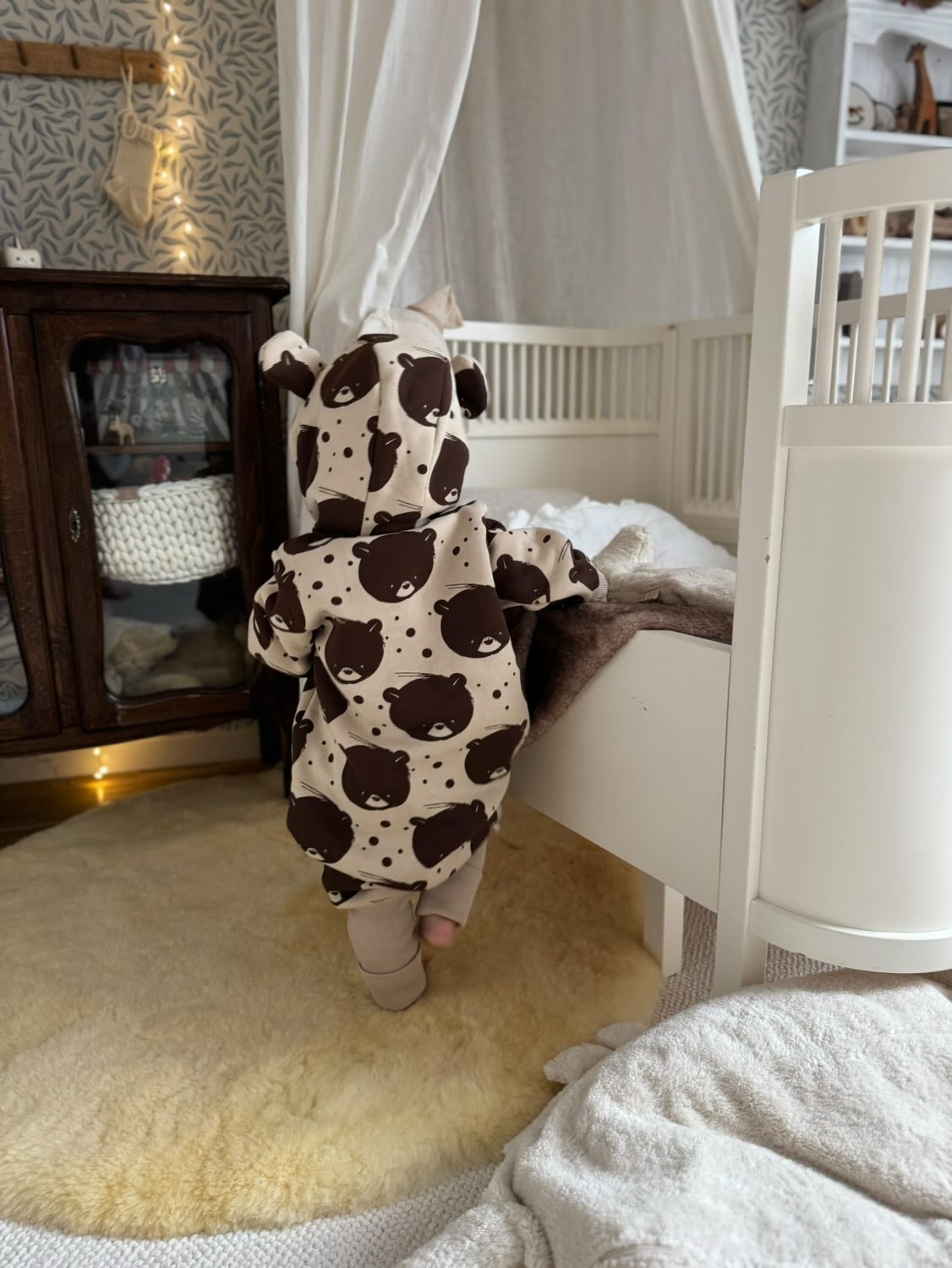 Cozy Bear Jumpsuit for Kids – Comfortable & Sustainable Cotton by Zezuzulla at www.brixbailey.com