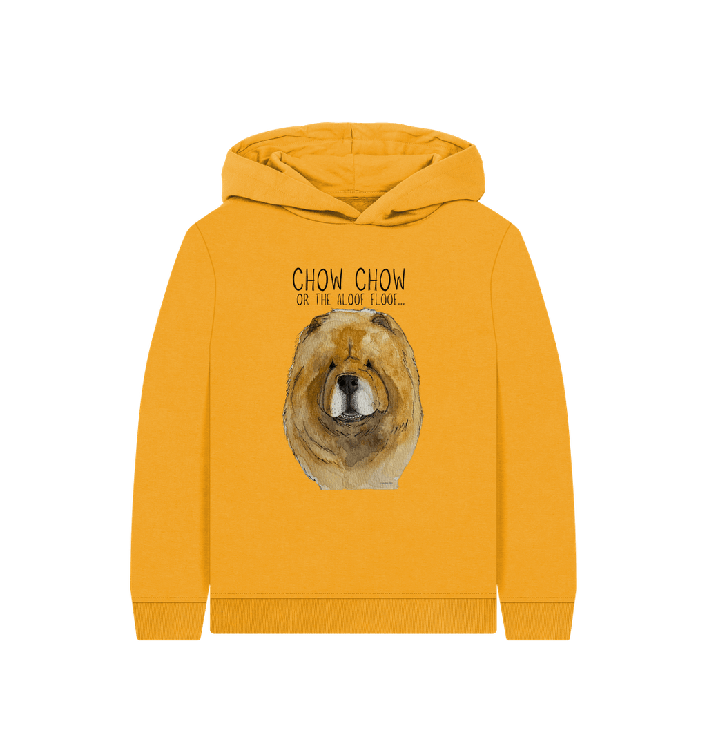 Red Chow Chow Kids' Hoodie – Snuggly Style for Little Dog Lovers!
