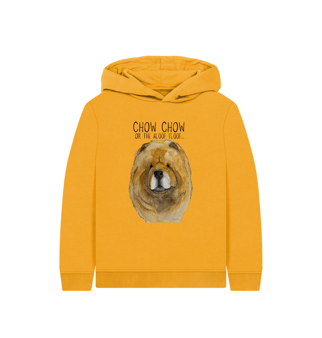 Red Chow Chow Kids' Hoodie – Snuggly Style for Little Dog Lovers!