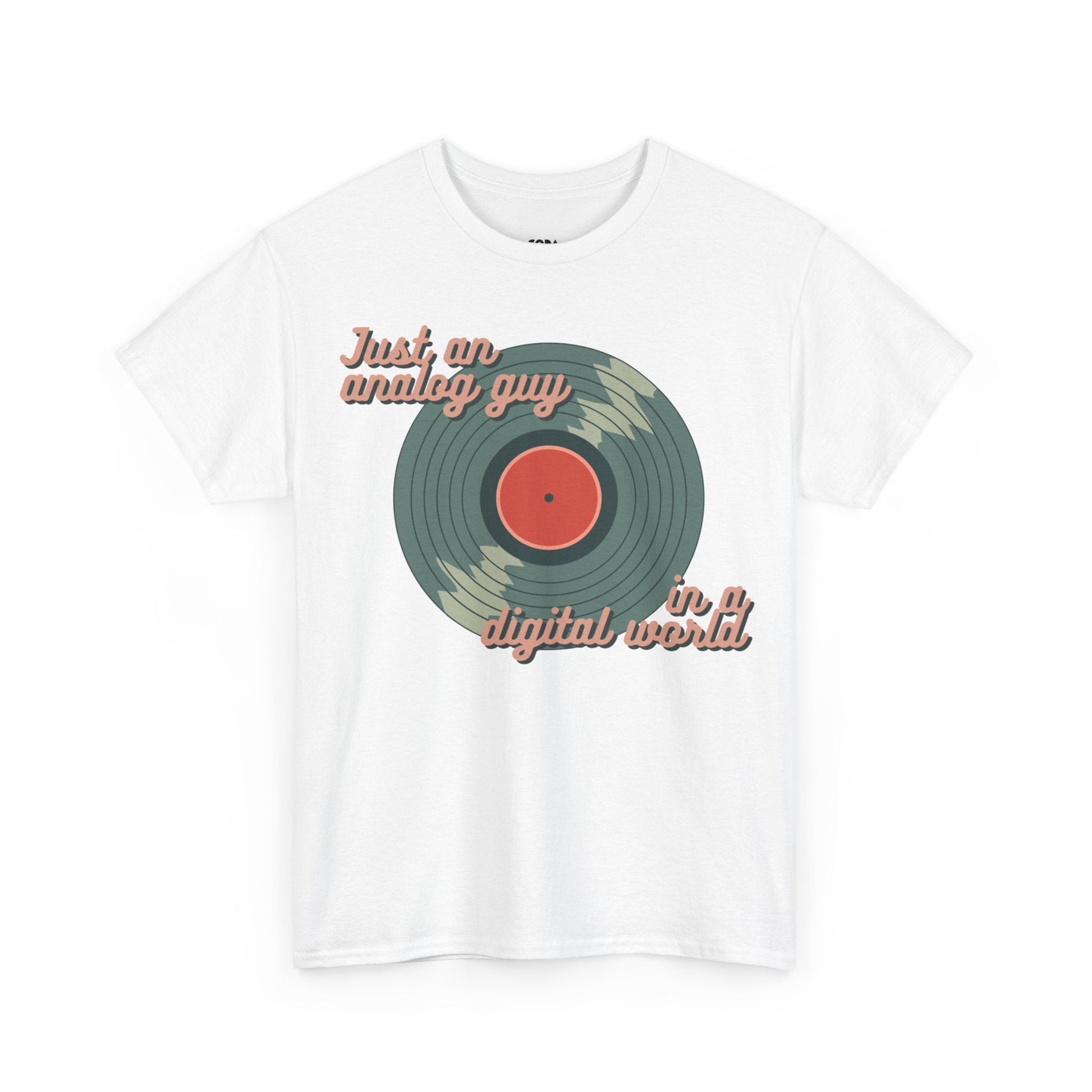 Just an Analog Guy in a Digital World Men's T-Shirt