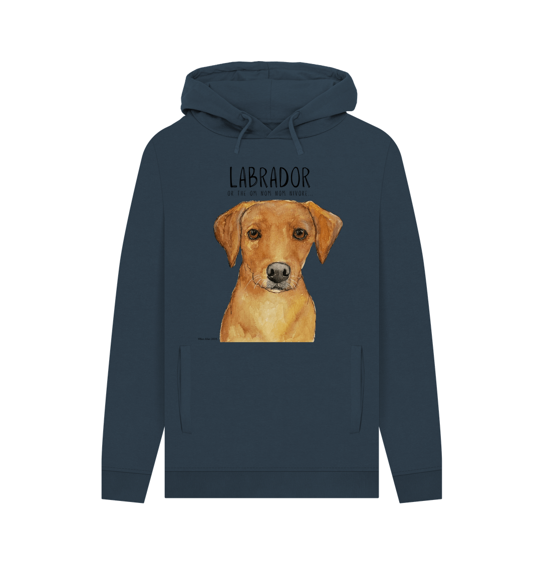 The Snack Sensei Hoodie: Featuring the Fox Red Labrador