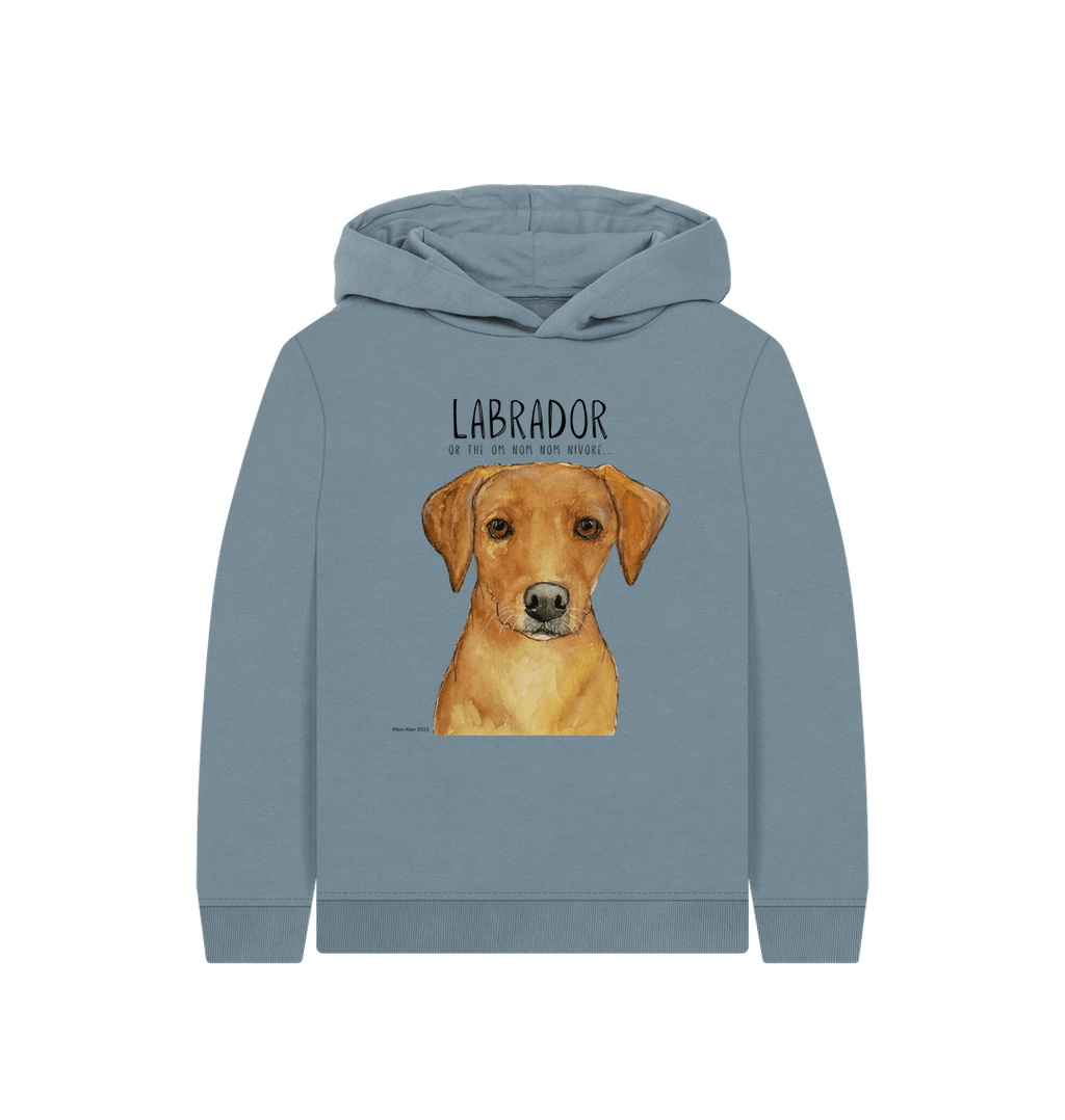 Snack Mode: Activated – The Fox Red Labrador Kids’ Hoodie