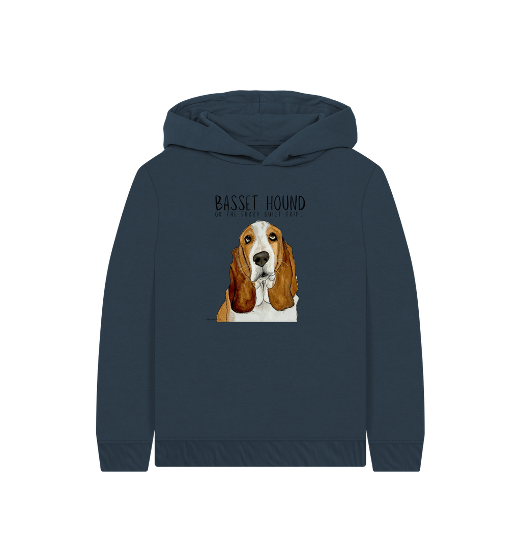 Basset Hound Child’s Hoodie: The Ultimate Guilt Trip, Now in Hoodie Form!