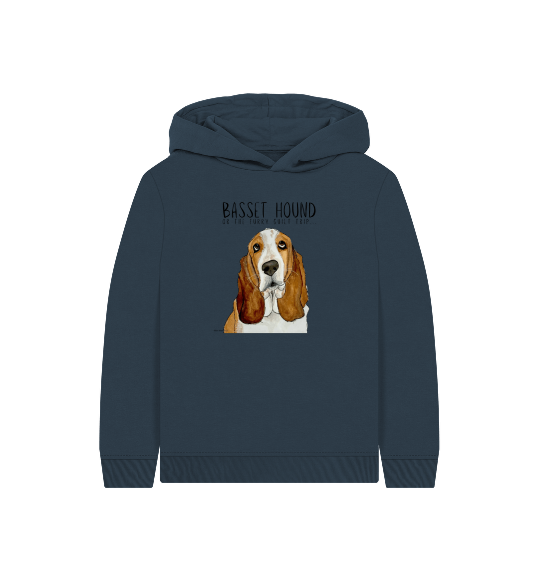 Basset Hound Child’s Hoodie: The Ultimate Guilt Trip, Now in Hoodie Form!