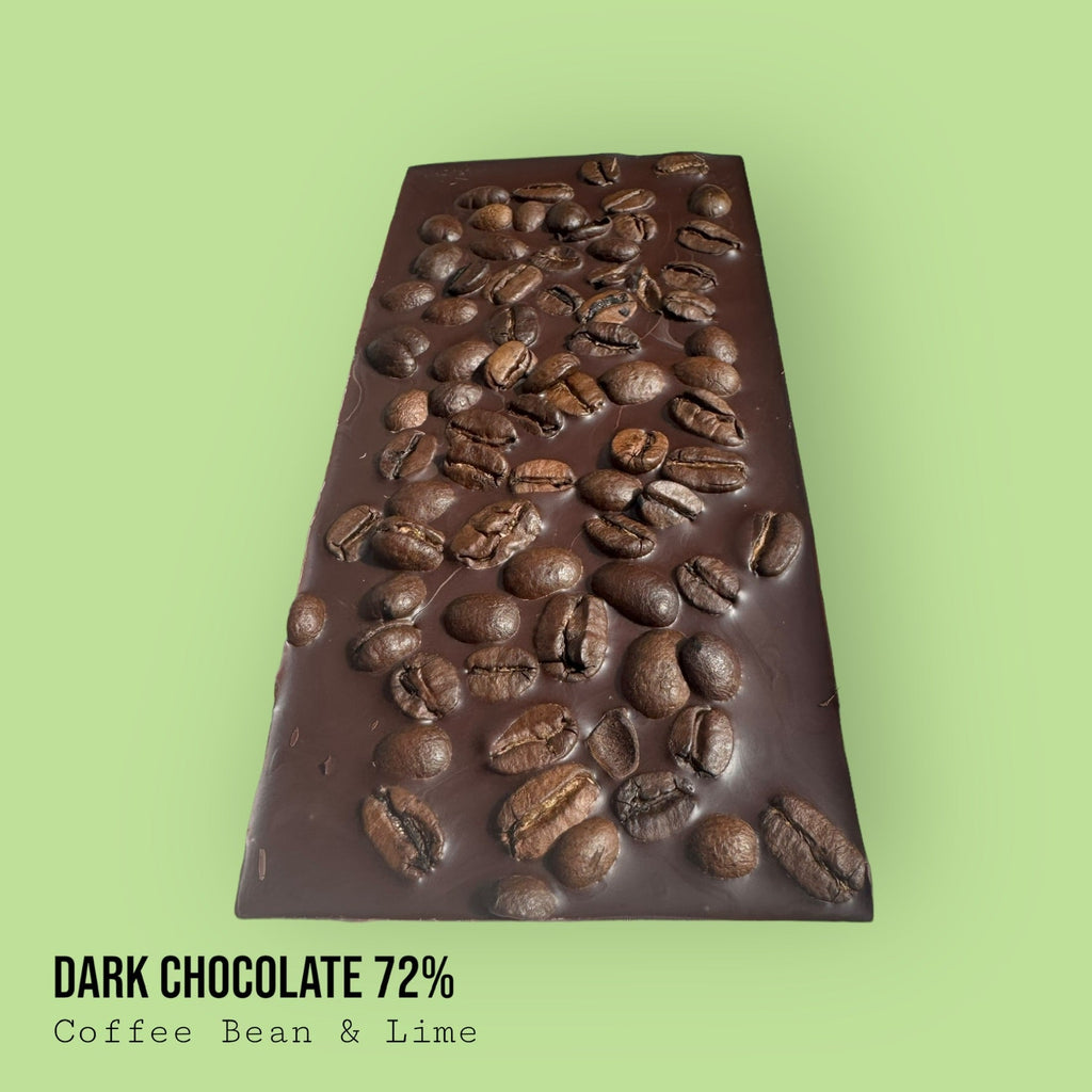Single Origin Dark Perú 72% Coffee Bean & Lime 110g